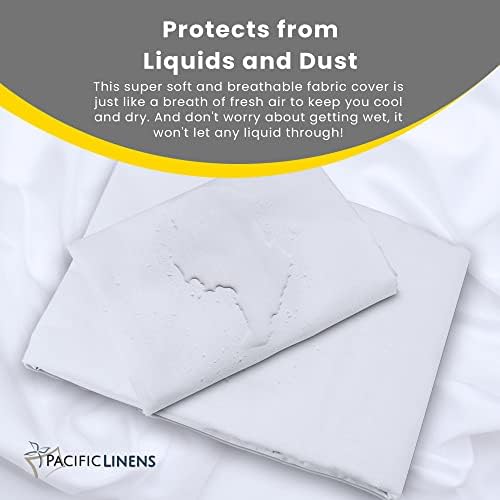 Pacific Linens King Size Pillow Protector 2 Pack 1