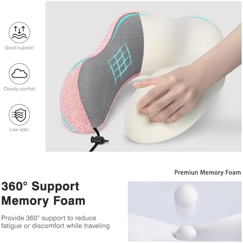Neck Pillow and Blanket Set for Travel Comfort 1