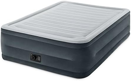 Intex Comfort Plush Elevated Airbed with Electric Pump Queen