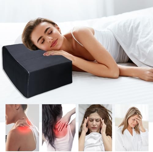 3 Pcs Black Satin Pillowcases with Hidden Zipper