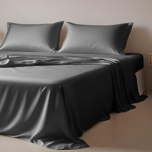 Linenwalas King Size Sheets Set - Cooling Breathable Deep Pockets