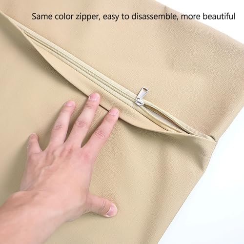 BLLMTEAR Waterproof PU Pillowcase with Zipper Protector