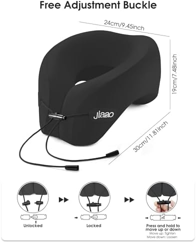 Travel Pillow with 360 Head and Neck Support