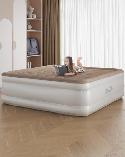 NatraCalm King Air Mattress with Built in Pump