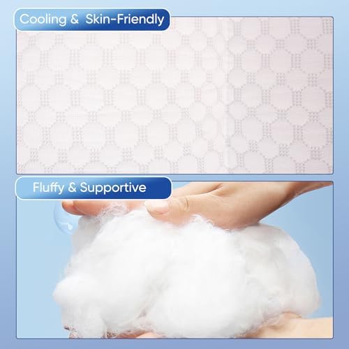 Cooling Knee Pillow for Side Sleepers - High Support leg Positioner