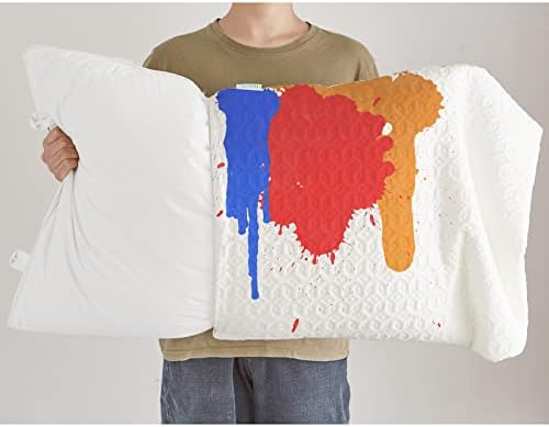 IMBLOO Waterproof Pillow Protector Set of 2