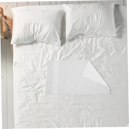 20pcs White Disposable Pillowcases Non-Woven Fabric Travel Use