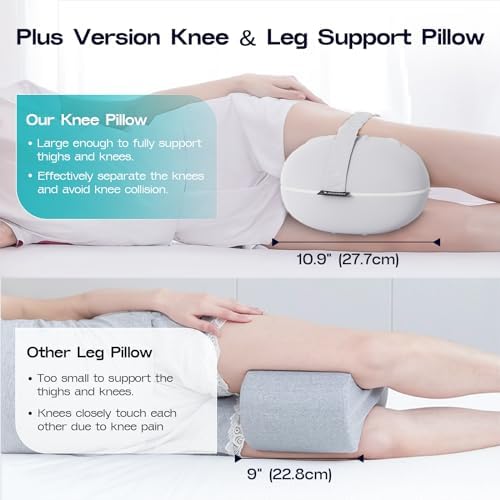 Ruizman Cooling Knee Pillow for Side Sleepers