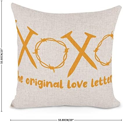 BESTORLOVE Valentines Day Throw Pillow Cover 20x20in