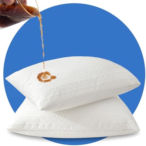 IMBLOO Luxury 3D Air Pillow Protectors Set of 2