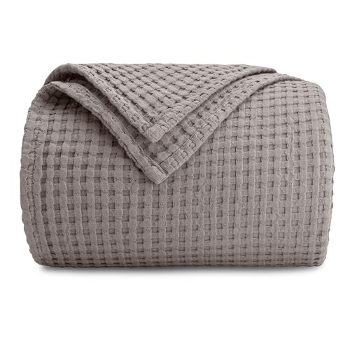 Comfy Cubs Waffle Weave Throw Blanket - Charcoal 50 X 60