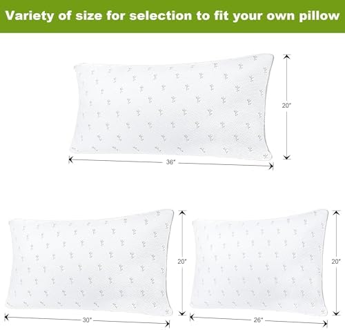 Enjoy Life Pillow Protectors with Zipper - Set of 2