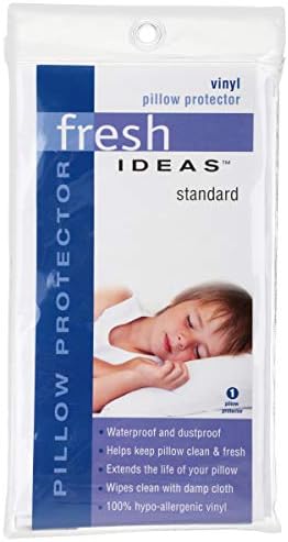 Levinsohn Vinyl Pillow Protector White 20x26