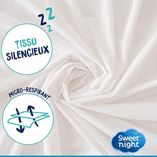 Sweetnight Waterproof Pillow Protectors Set of 2 50x70cm