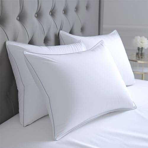 Precoco Premium Cotton Pillowcases with Zipper Set of 2