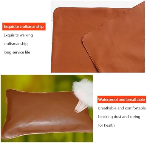 BLLMTEAR Waterproof PU Pillowcase with Zipper Protector