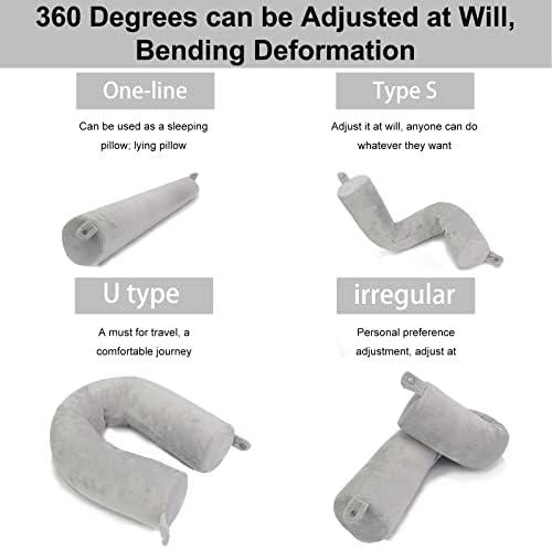 Hxcxrst Travel Pillow with Neck and Leg Support 1