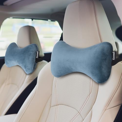 Keemall Inflatable Car Neck Pillow - Adjustable Support for Driving and Travel