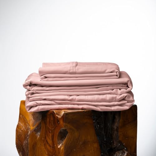 Olive Crate Eucalyptus Sheets Set Queen Size Cooling Hypoallergenic
