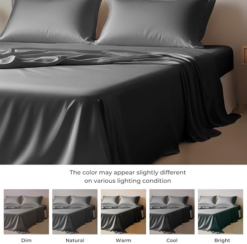Linenwalas King Size Sheets Set - Cooling Breathable Deep Pockets