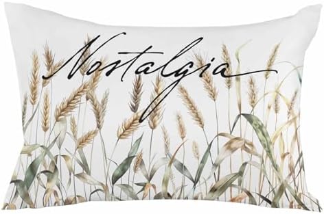 Waterproof Pillow Protector 2 Pack for 12x20 Pillow