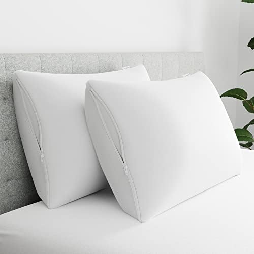 AllerEase Maximum Allergen Barrier Pillow Protector 4 Pack White