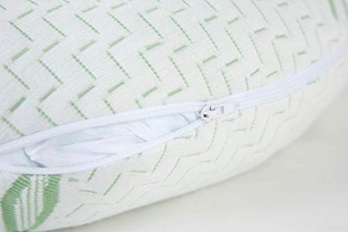 Elif Home Goods Bamboo Rayon Travel Pillow with Memory Foam 1