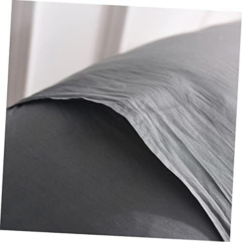 ULDIGI Dark Grey Pure Cotton Pillowcase Cover