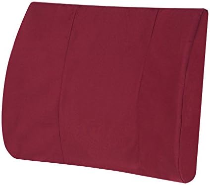 DMI Memory Foam Lumbar Pillow with Strap for Back Pain Relief