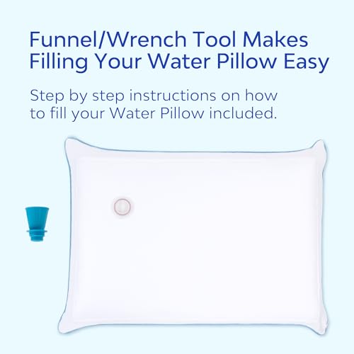 Mediflow Elite Cooling Water Pillow and Quilted Protector Set