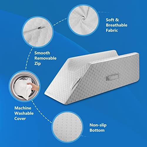 Forias Leg Elevation Pillow for Post Surgery Recovery