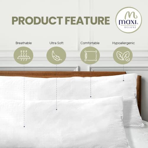Maxi Body Size Pillow - 20x55 - Hotel Style Comfort