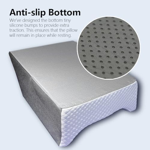 BlissfulNest Leg Elevation Pillow for Post Surgery Recovery