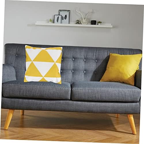 ULDIGI 1pc Geometric Pillowcase with Invisible Zipper for Outdoor Use