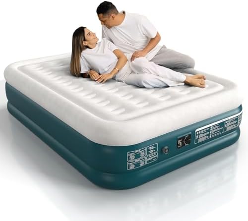 Lavisx Queen Air Mattress with Built-in Pump