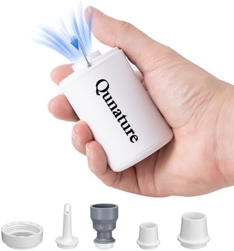 Qunature 4KPa Mini Electric Air Pump for Inflatables 1