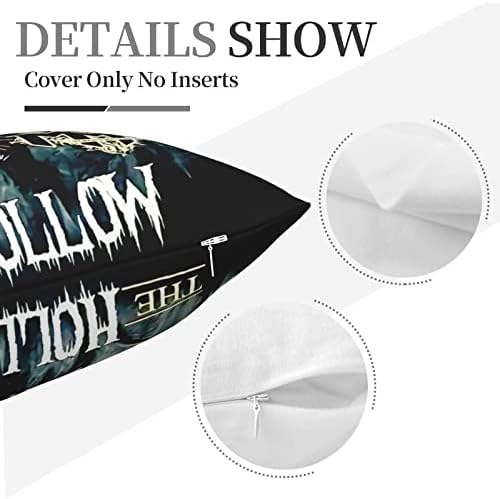 AMIOUDR Memphis Rock May Fire Band 18x18 Throw Pillow Cover