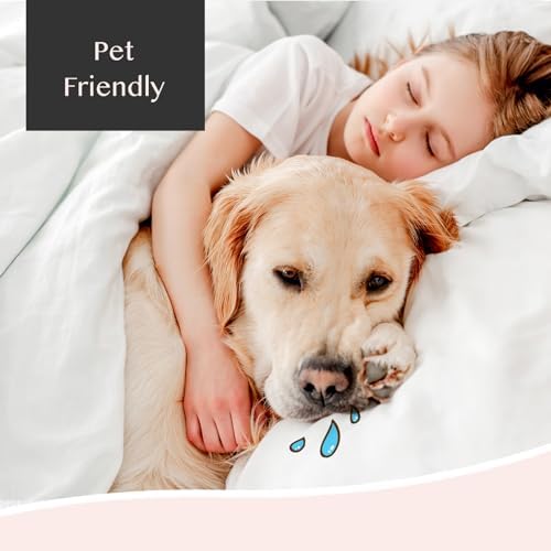 FAUNNA 2 Pack Waterproof Pillow Protectors 20x26 Inch
