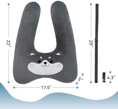 Kids Travel Pillow - Comfort Support for Little Travelers