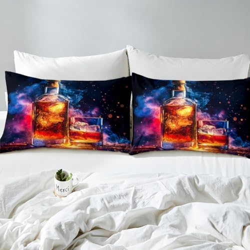 Manfei Whisky Fitted Sheet Queen Size Set