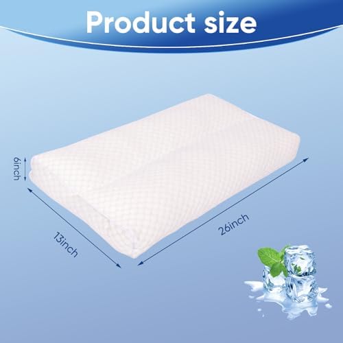 Cooling Knee Pillow for Side Sleepers - High Support leg Positioner