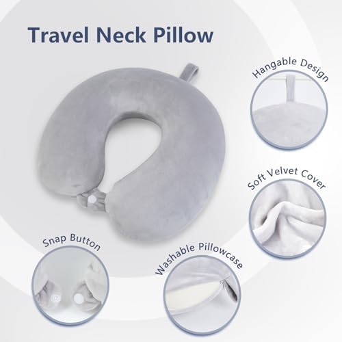 Elvodosia Travel Pillow - Grey