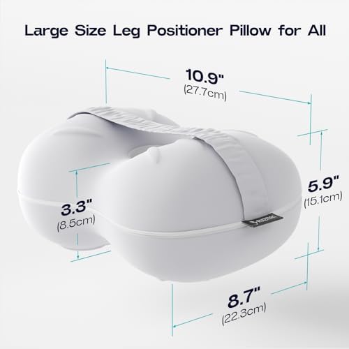 Ruizman Cooling Knee Pillow for Side Sleepers