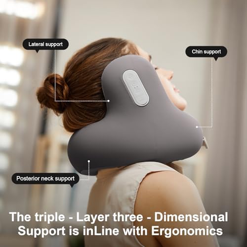 Yvnens Travel Music Pillow with Bluetooth Headset