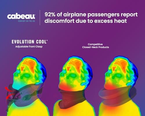Cabeau Evolution Cool Travel Neck Pillow - Red 1