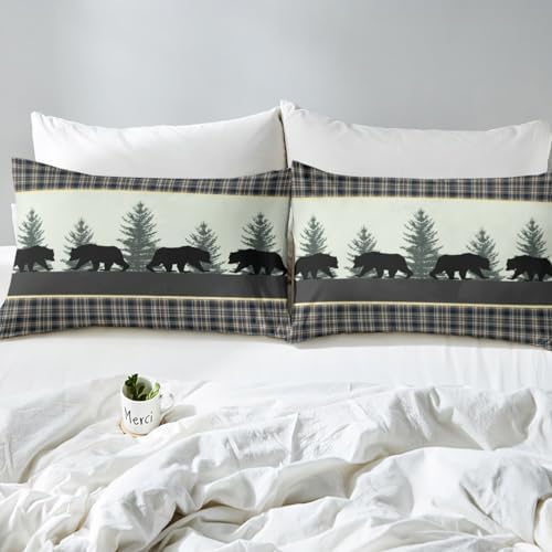 Castle Fairy Wild Bear Fitted Sheet Set 2 Pillowcases