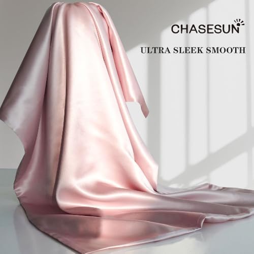 CHASESUN Silky Satin Pillowcase with Envelope Closure