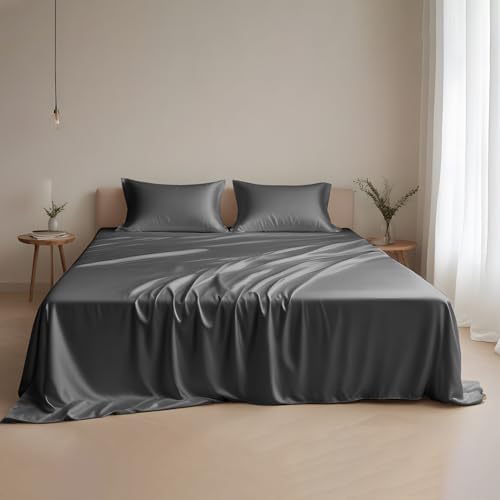 Linenwalas King Size Sheets Set - Cooling Breathable Deep Pockets