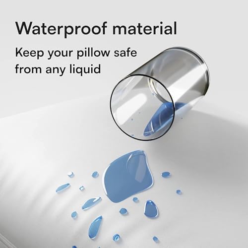 Niagara 8 Pack Waterproof Pillow Protectors 20x26 Inches