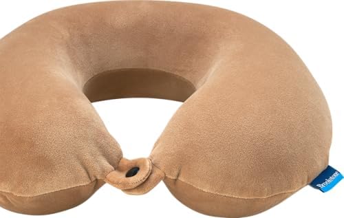 Brookstone Travel Neck Pillow - Khaki